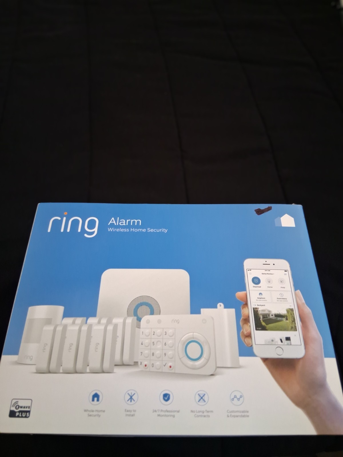 Ring Alarm Wireless Security Kit Home System – 10 Piece