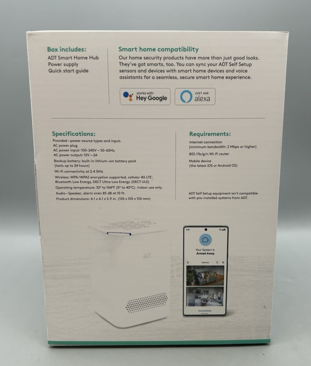 ADT Smart Home Hub S40LR1-01 – Sealed