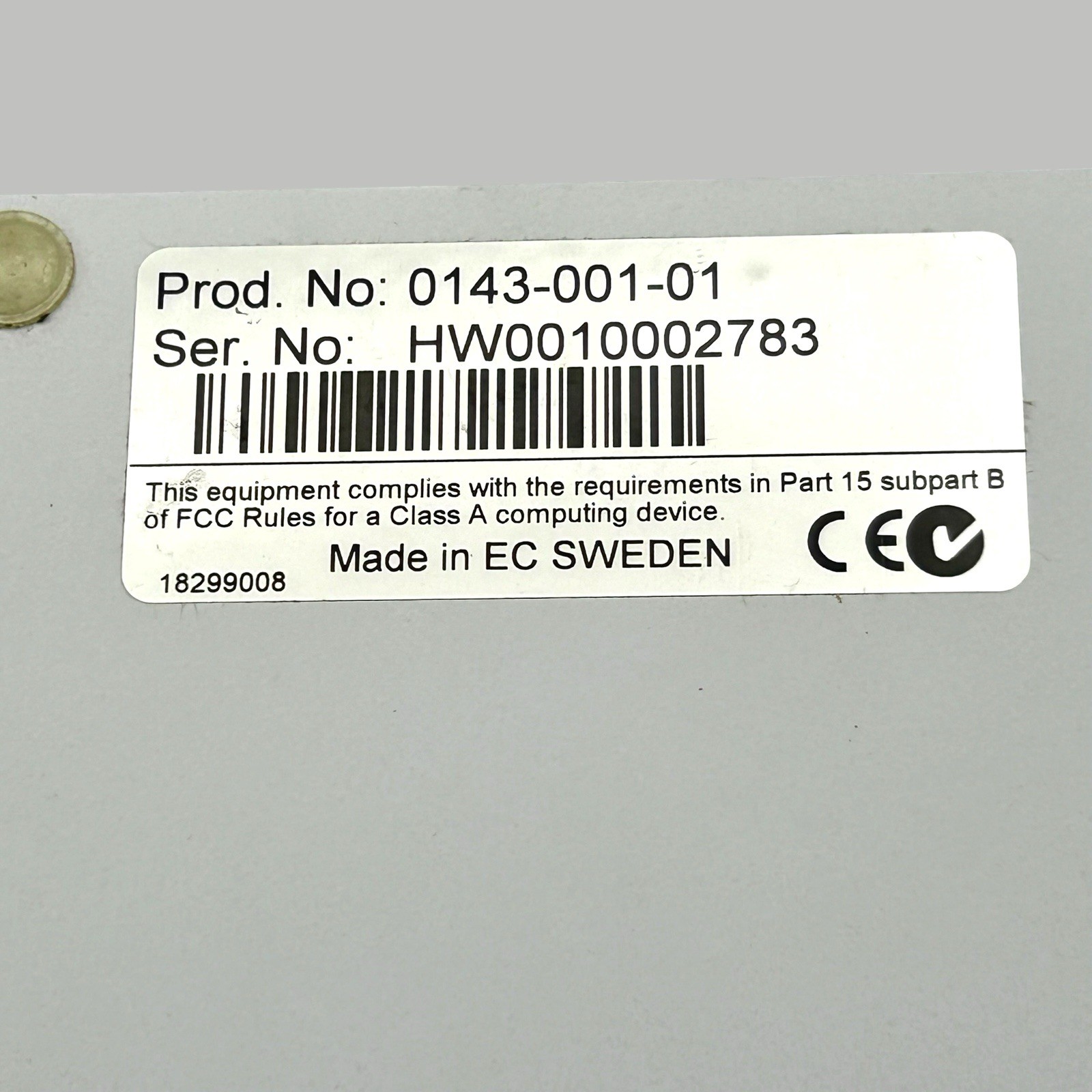 Axis 2191 Audio Module w/ Power Cord Used Good Condition Ships Quickly