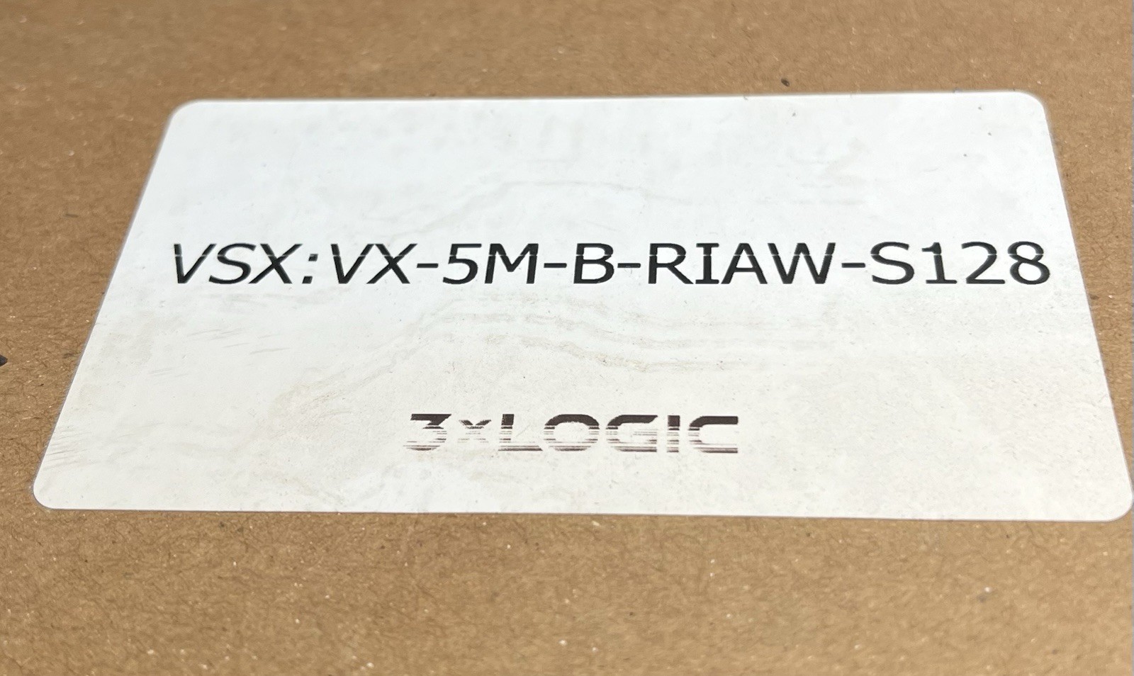 3xLOGIC VX-5M-B-RIAW Bullet IP Camera Hardwired Outdoor/Indoor White
