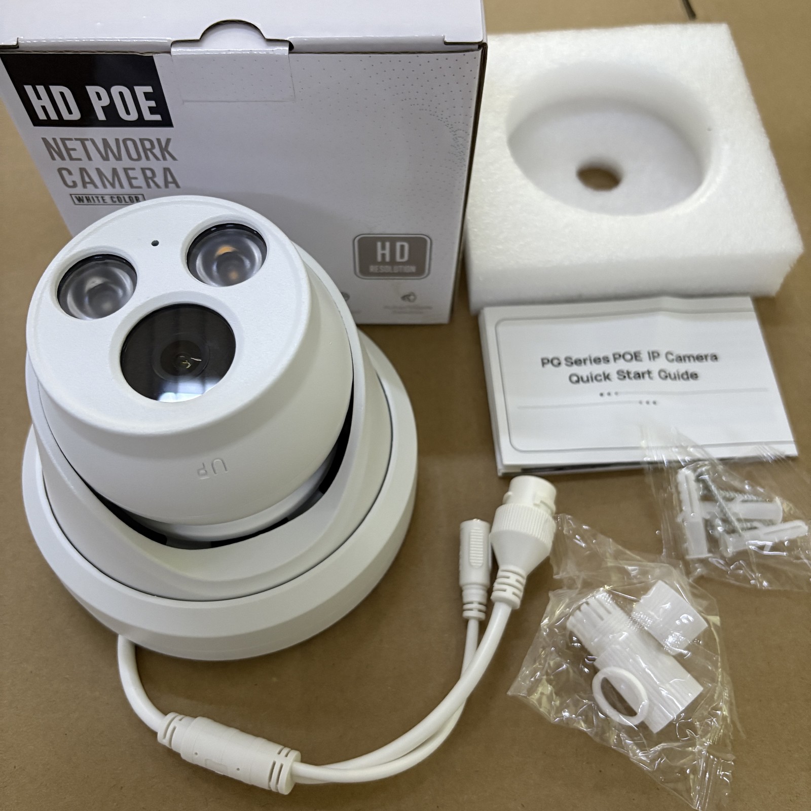 Vikylin 16CH CCTV System Kit 5MP IP Camera Full Color+IR Audio 4k 16 POE NVR Lot