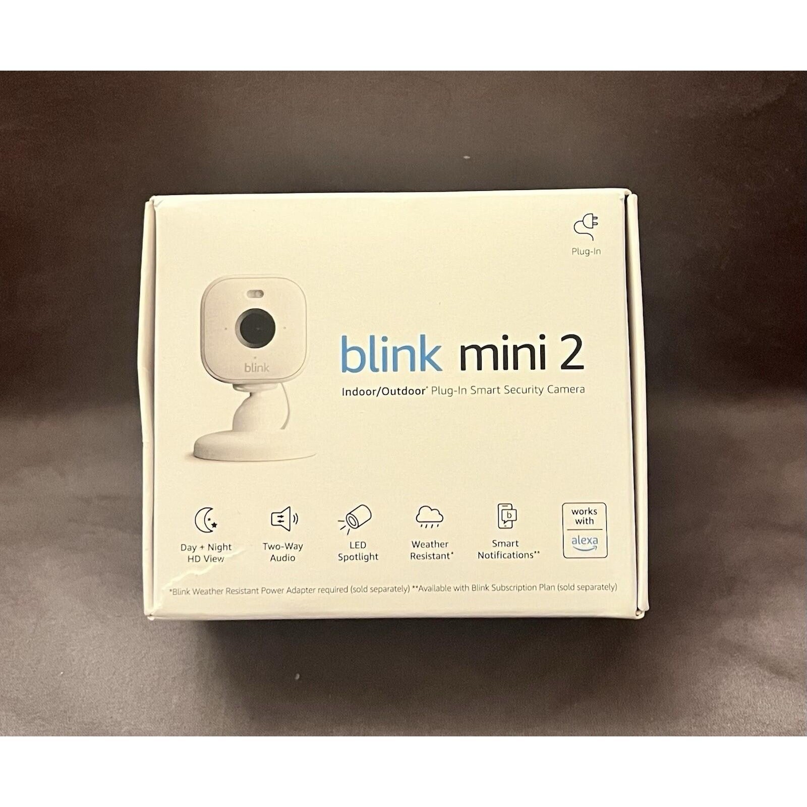 Blink Mini / Mini 2 / Mini 2K+ Security Camera – 1080p/2K, Night Vision.