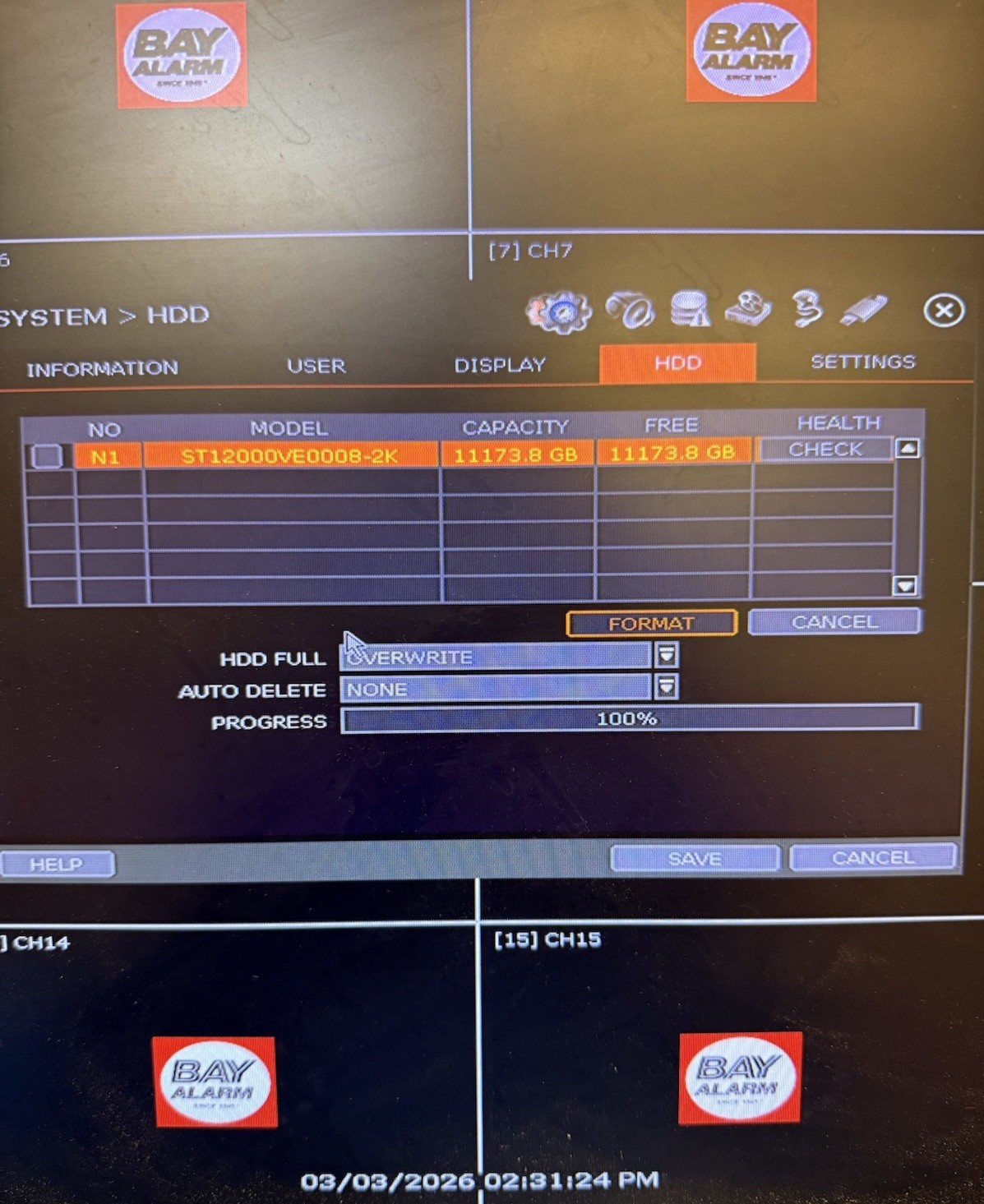 Digital Watchdog DW-VP16-16P 16 Channel Recorder No HDD. RESETED