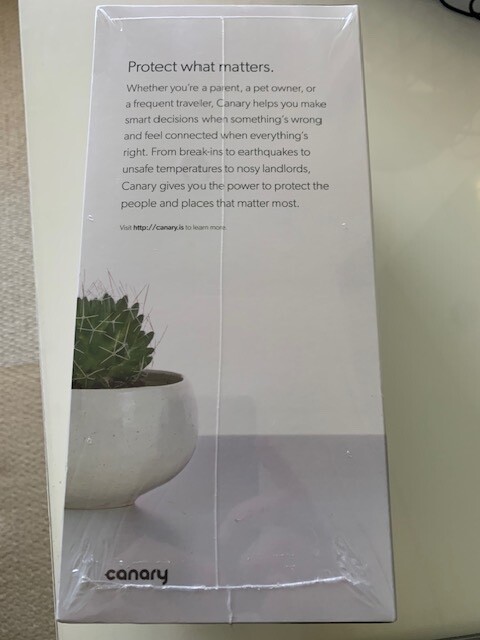 Canary Smart Home Security System – New With Open Box
