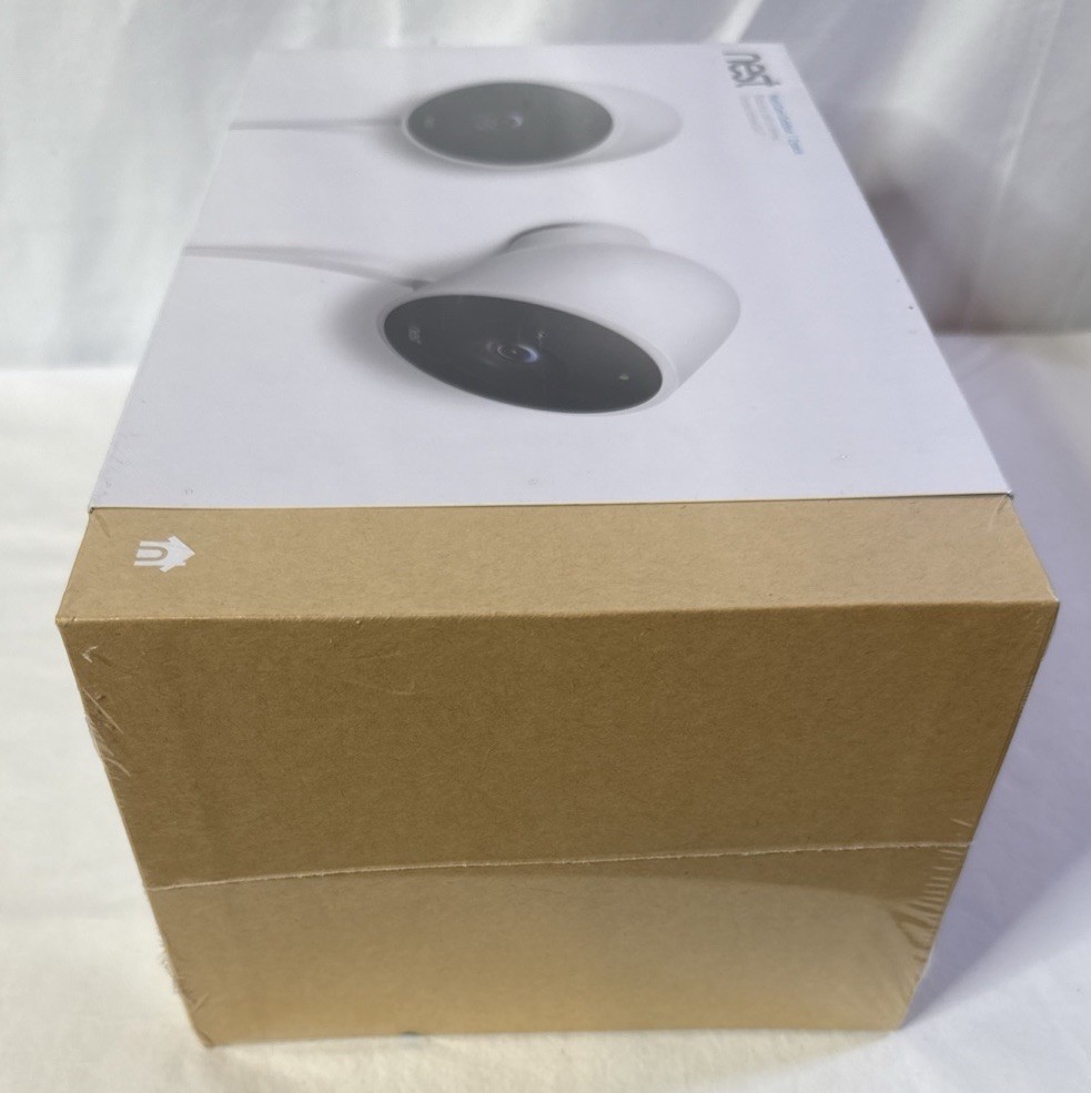 NEST Cam Outdoor Smart Security Camera (2-Pack) NC2400ES – Sealed NEW