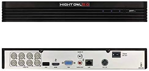 Night Owl 5MP 8 Channel 1TB 4 Camera C-841-PIR5MPN FOR PART MULTIPLE ISSUES