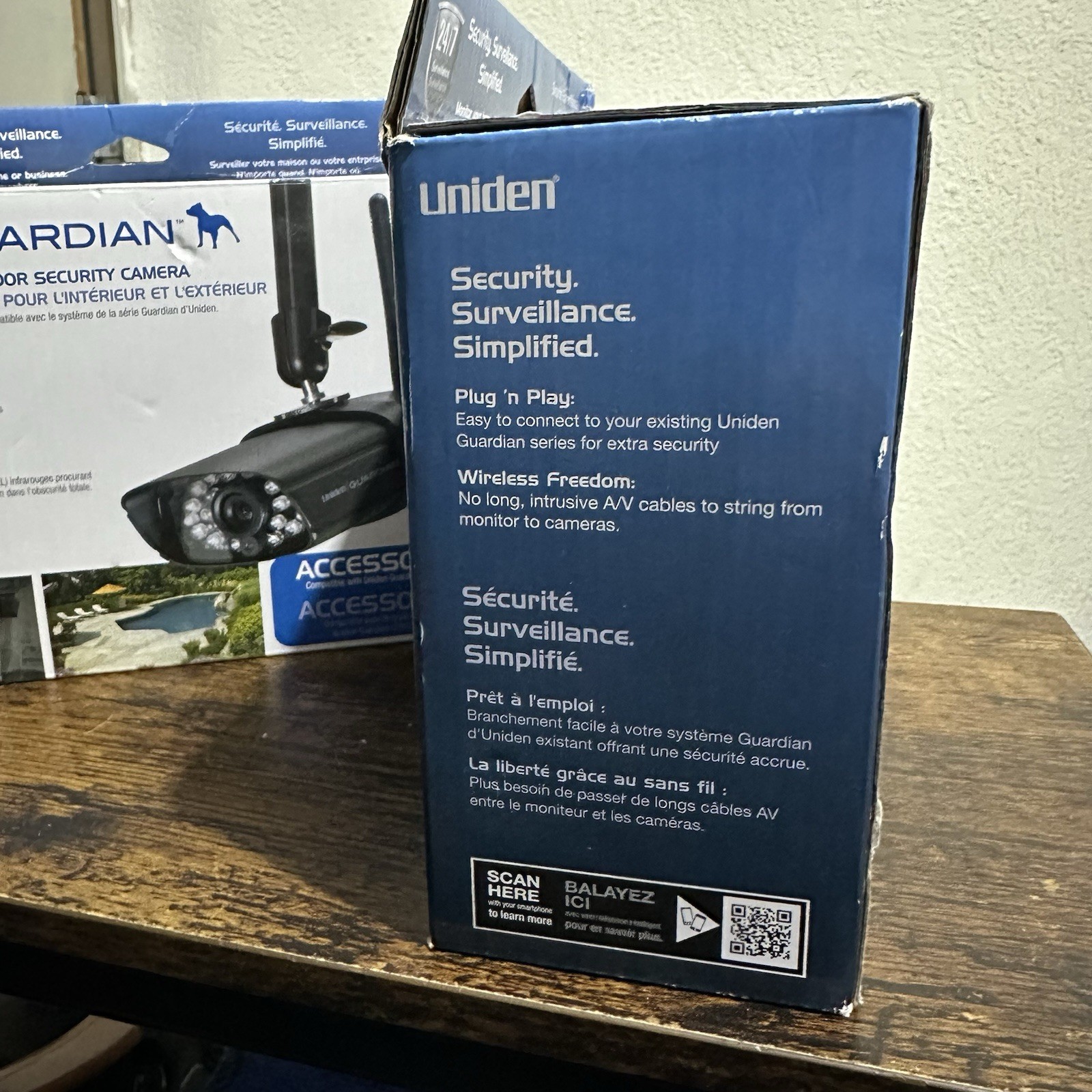 Uniden GUARDIAN GC45 Wireless Indoor/Outdoor CCTV Camera for G455 G755 G766 G955