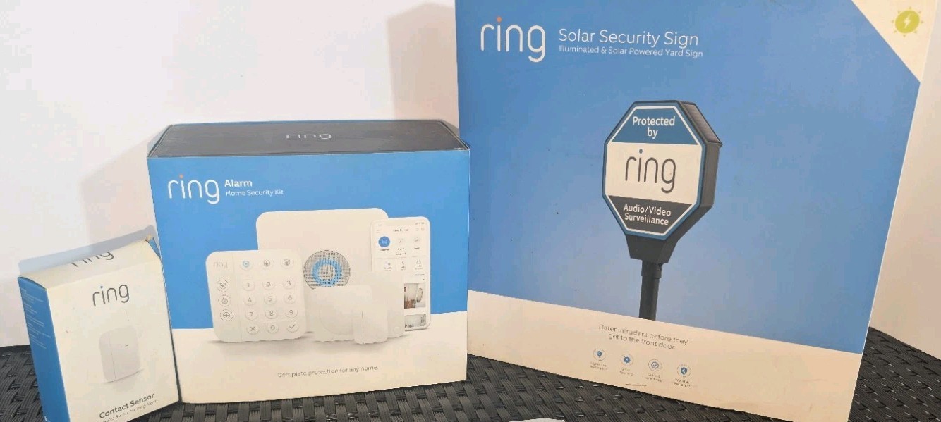 Box Minor Damage Never Open Ring Alarm 10 Piece Kit 2ndHome Security System.