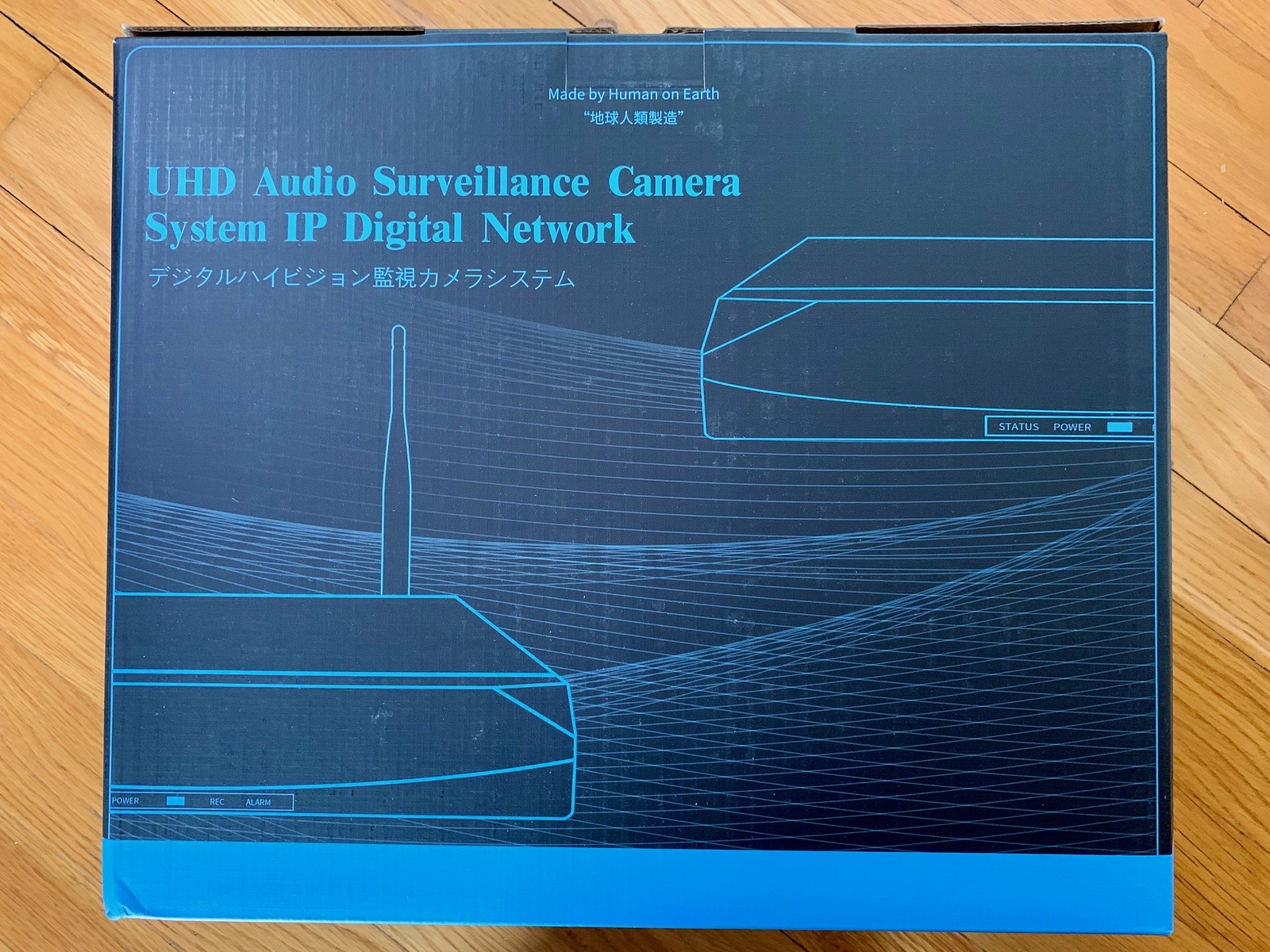 4K PoE Surveillance System, Dual Lens, Auto Tracking, PTZ, NV, DVR 1TB, 4 Camera