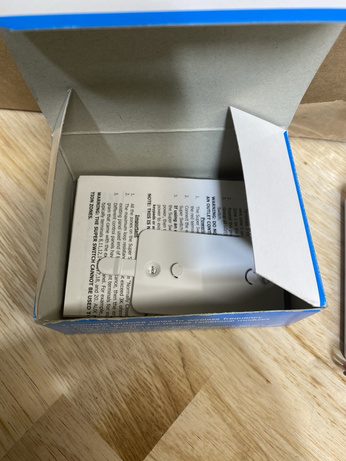 2GIG TECHNOLOGIES 345MHZ SUPER SWITCH 2GIG-TAKE-345