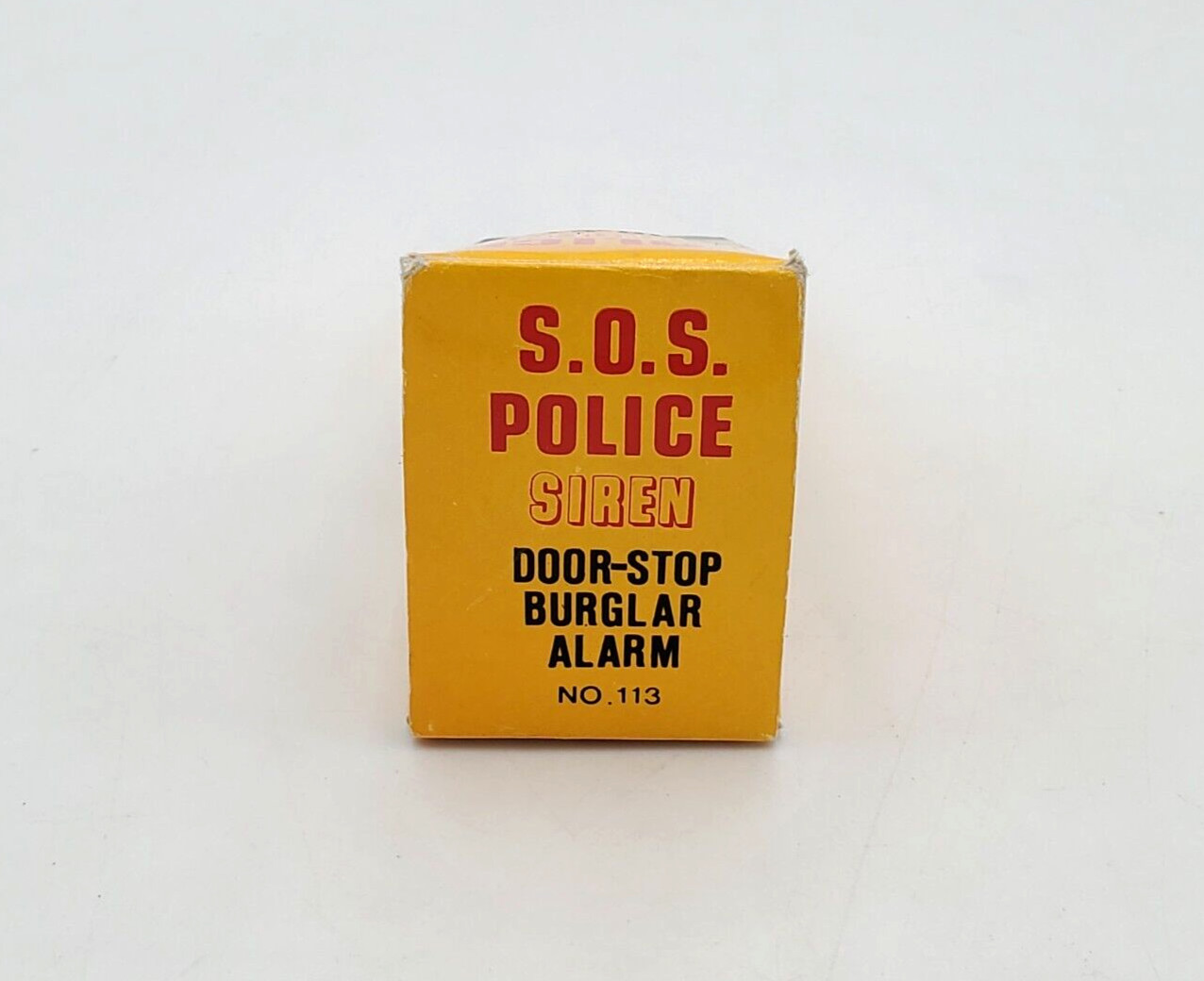 Police Siren Battery Operated Door Stop Bugler Alarm Sire NO.113 New