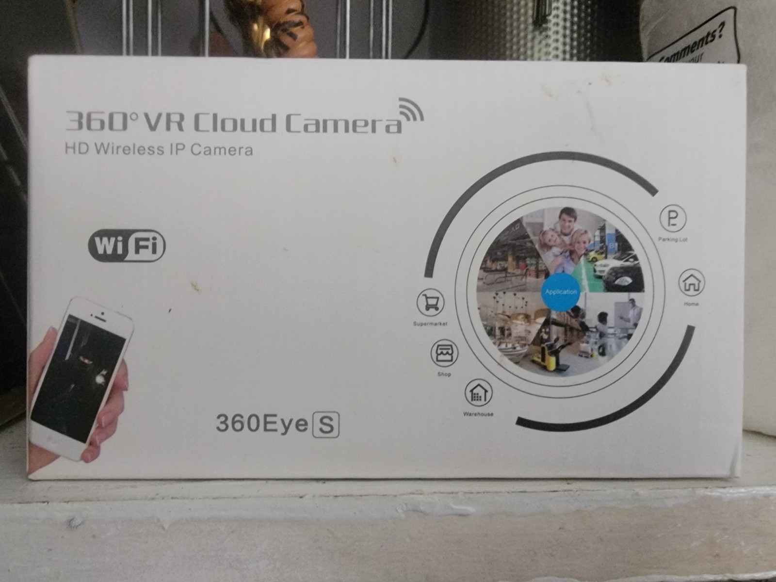 SmartCam Wireless IP Surveillance Camera Security System for Home Monitoring