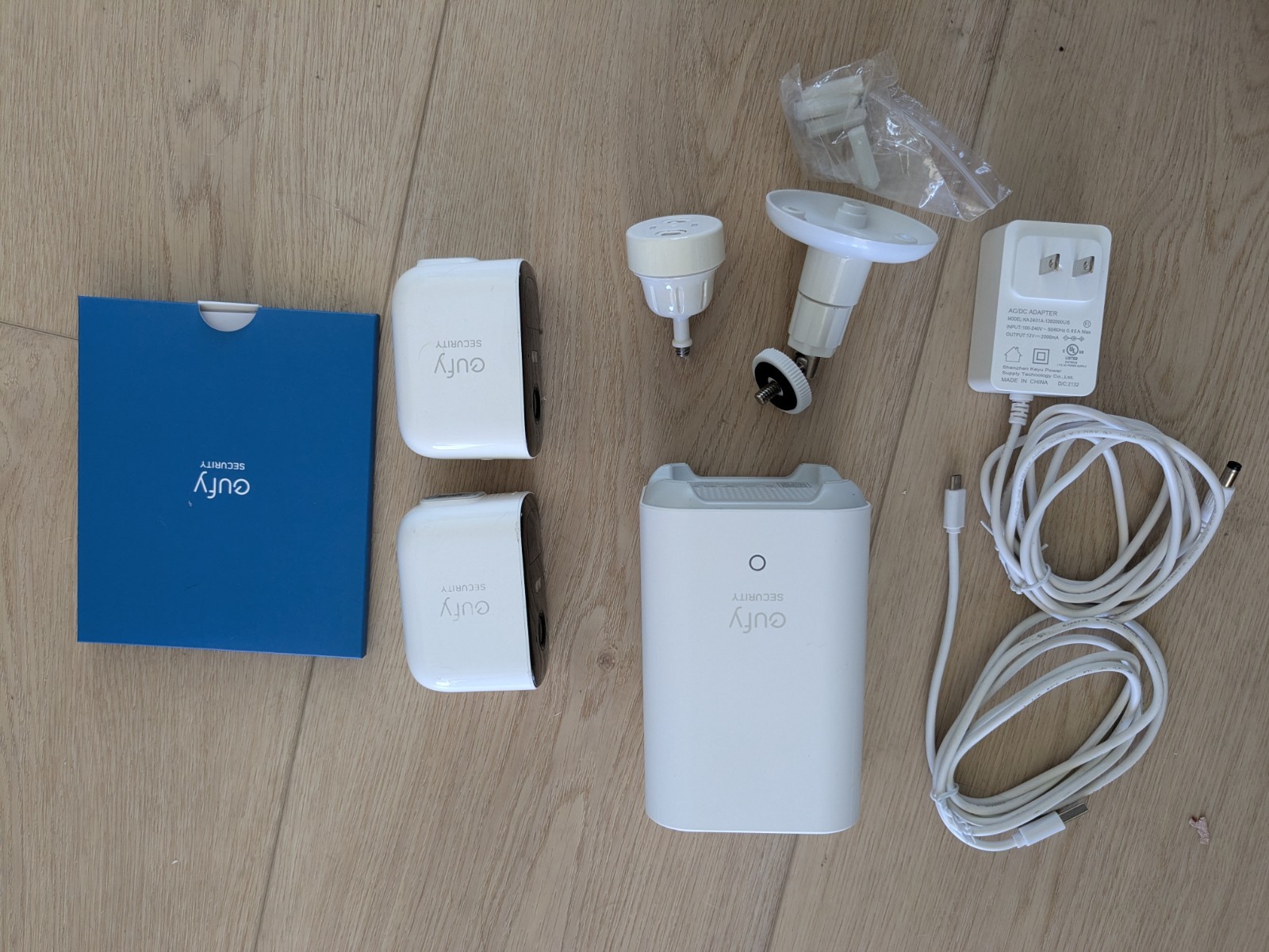 eufycam 2c Security HomeBase 2 Kit w/ 2 Wireless Cameras, Wi-Fi, Night Vision