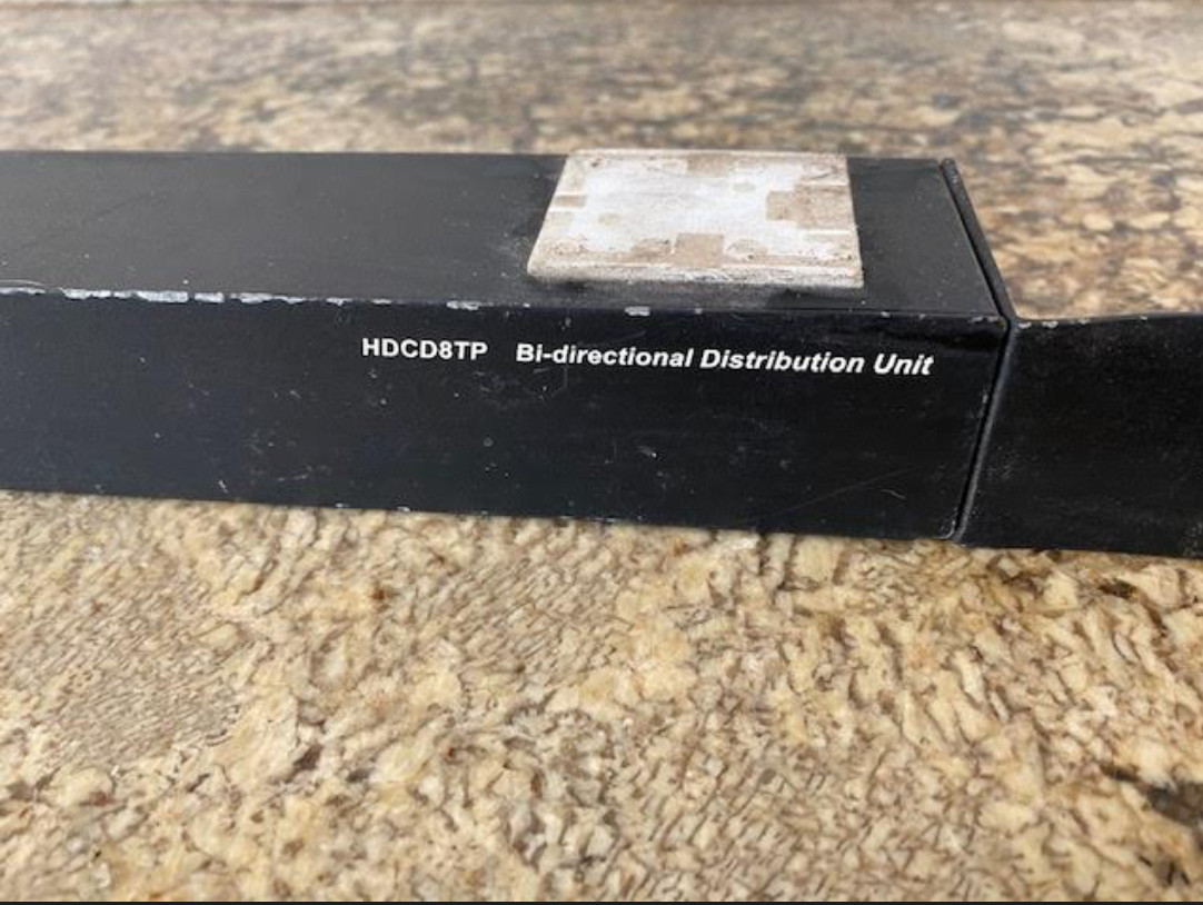 HONEYWELL HDCD8TP 8 PORT CODE BI-DIRECTIONAL DISTRIBUTION UNIT