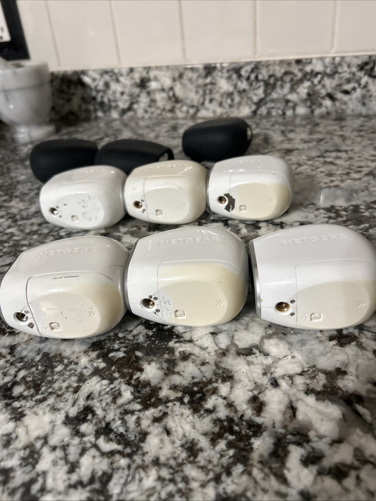 Netgear Arlo VMC3030 Add-on HD In/ Outdoor Security Cameras /UNTESTED /LOT 6 +