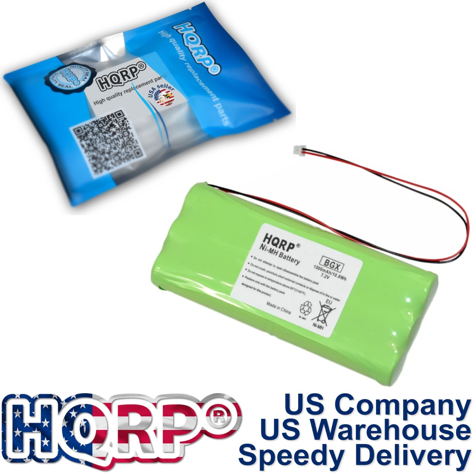 Back-Up Battery for DSC SCW Power-Series Security Alarm System, 6PH-AA1500-H-C28