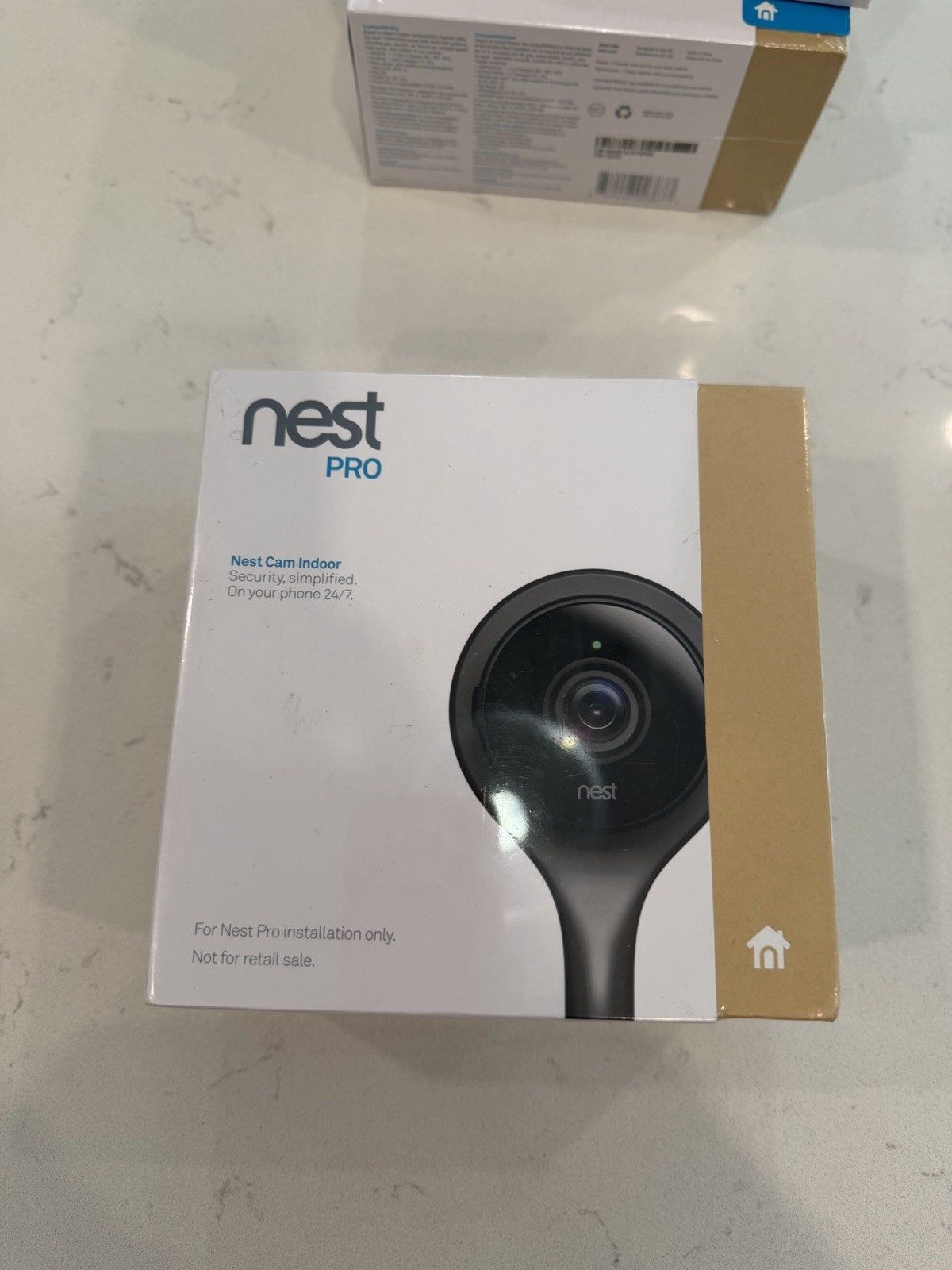 Nest NC1102ES 1080p Indoor Security Camera Plug & Go On Your Phone 24/7