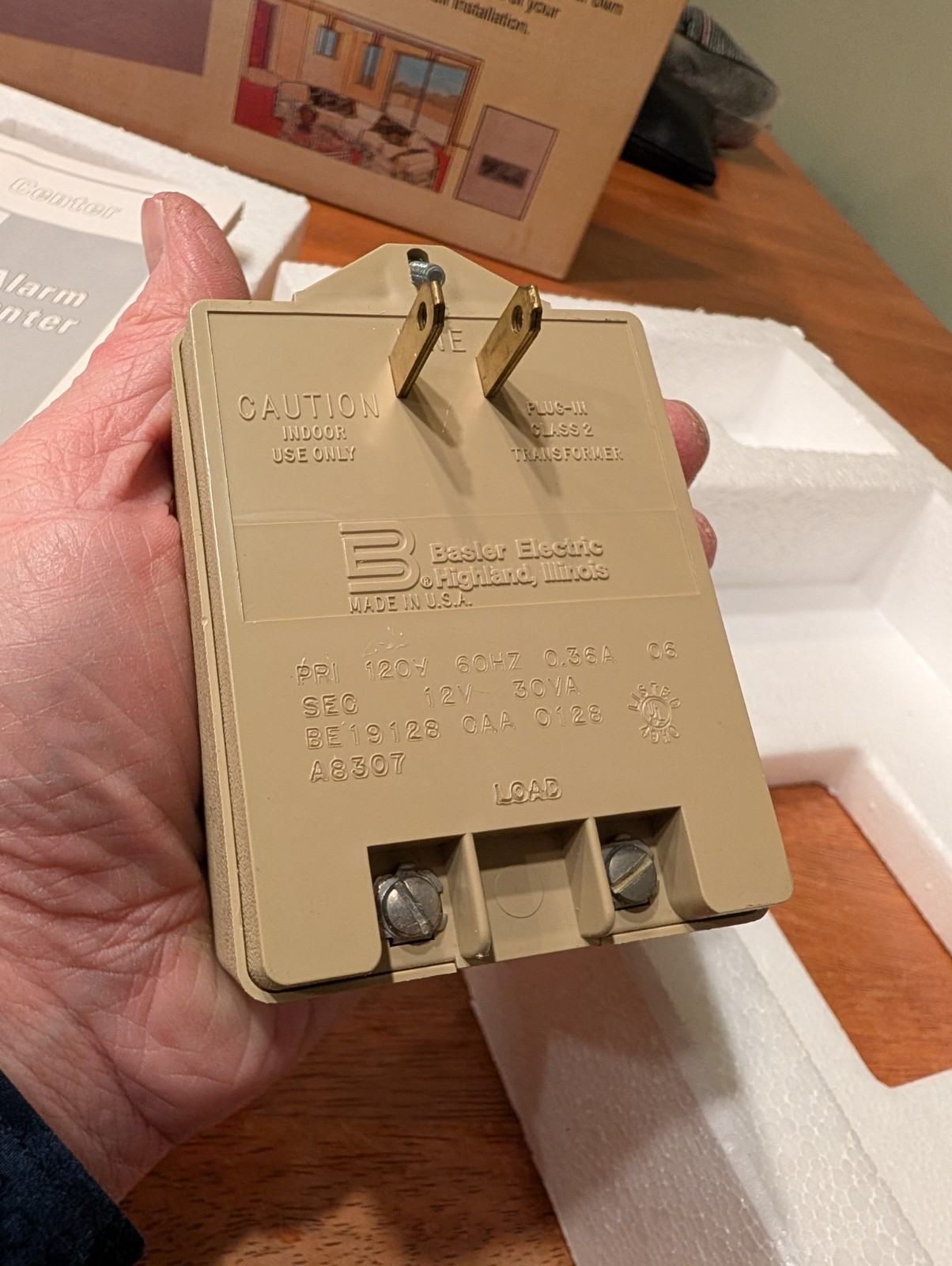 Vintage Radio Shack Safe House 49-450 Burglar Alarm Center Panel NEW OPEN BOX