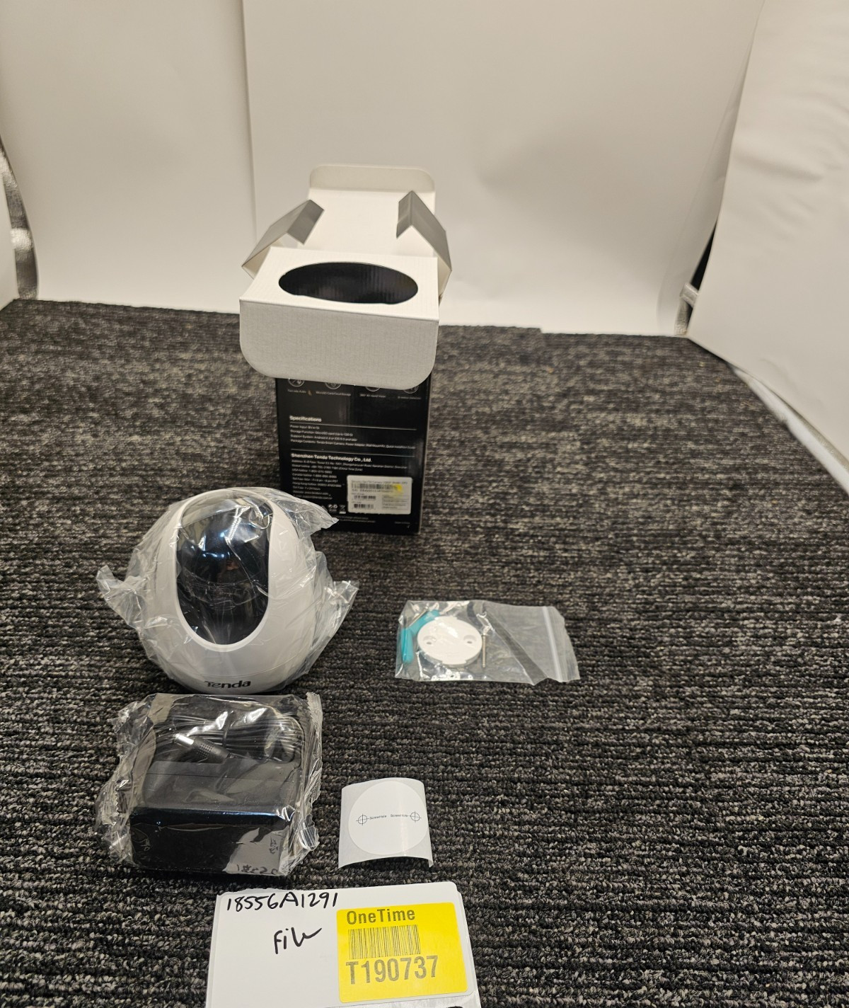 TENDA CP3 WIFI Surveillance Camera Wireless Horizontal Rotation 1080p 9V-1A 2MP