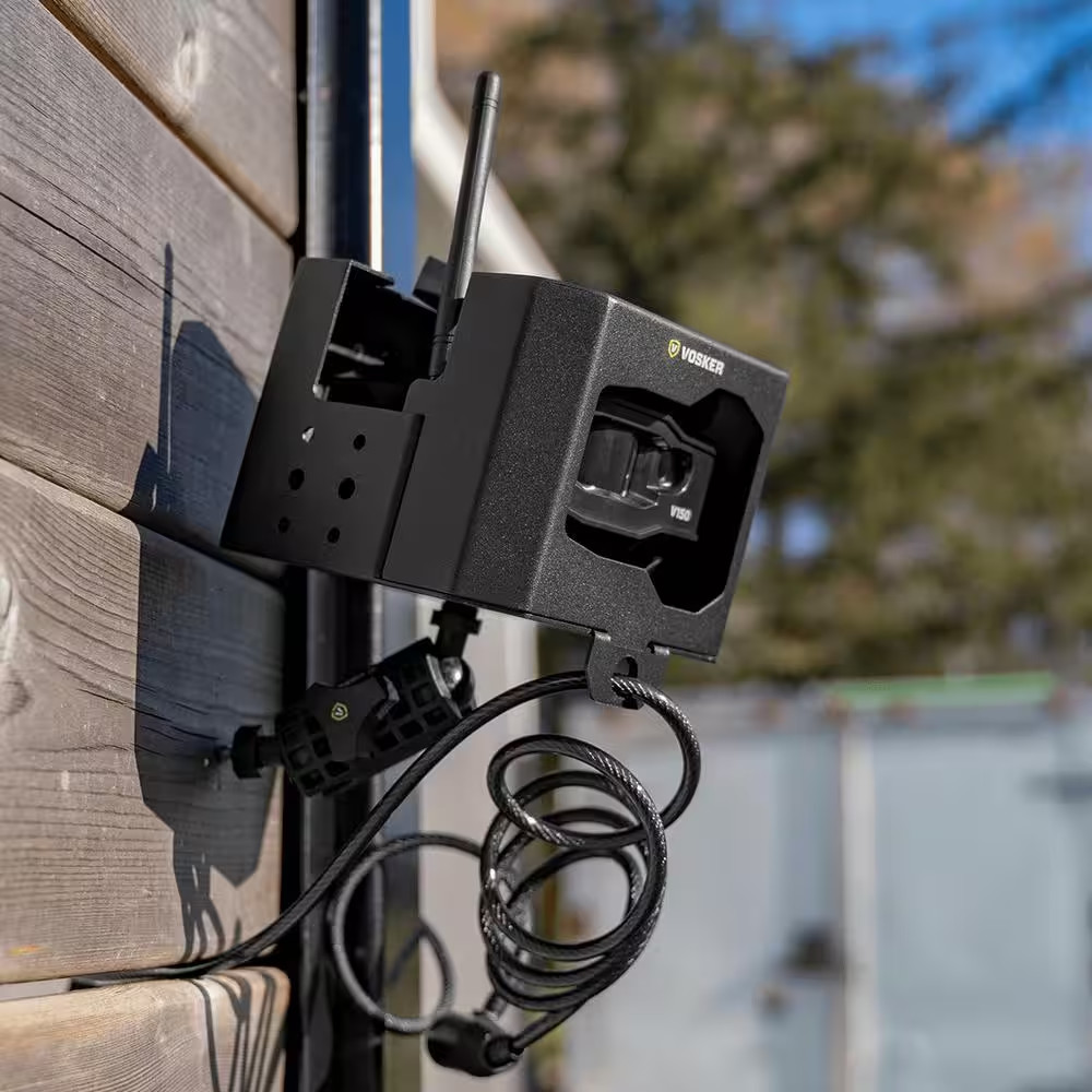 Metal Security Box for V150 and V300 Security Cameras, Protects Camera from Thef