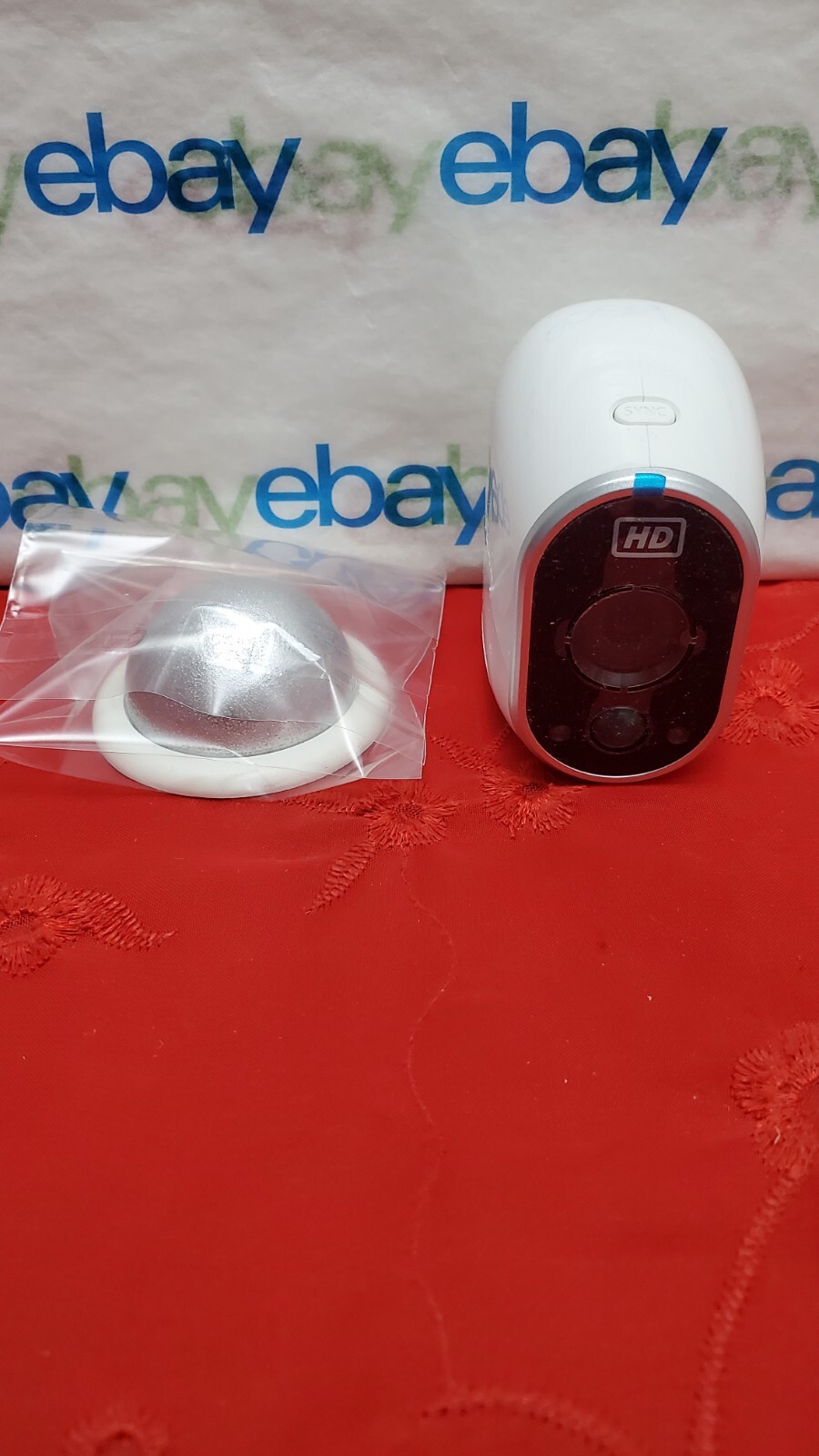 Netgear Arlo VMC3030 HD Wireless Add-On Security Camera Magnetic Mount (NO BASE)