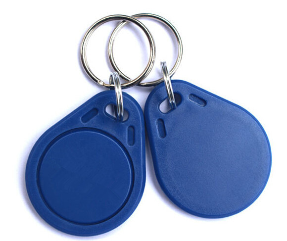 100pcs Thin 26 Bit Proximity Key Fobs Prox Keyfobs Work With 1386 1326 H10301