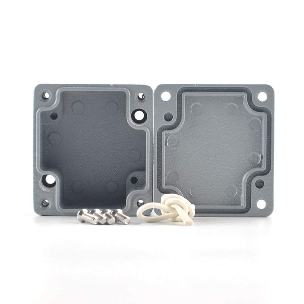 Aluminum Alloy Metal Mini Dustproof Waterproof IP66 Small Junction Box Grey