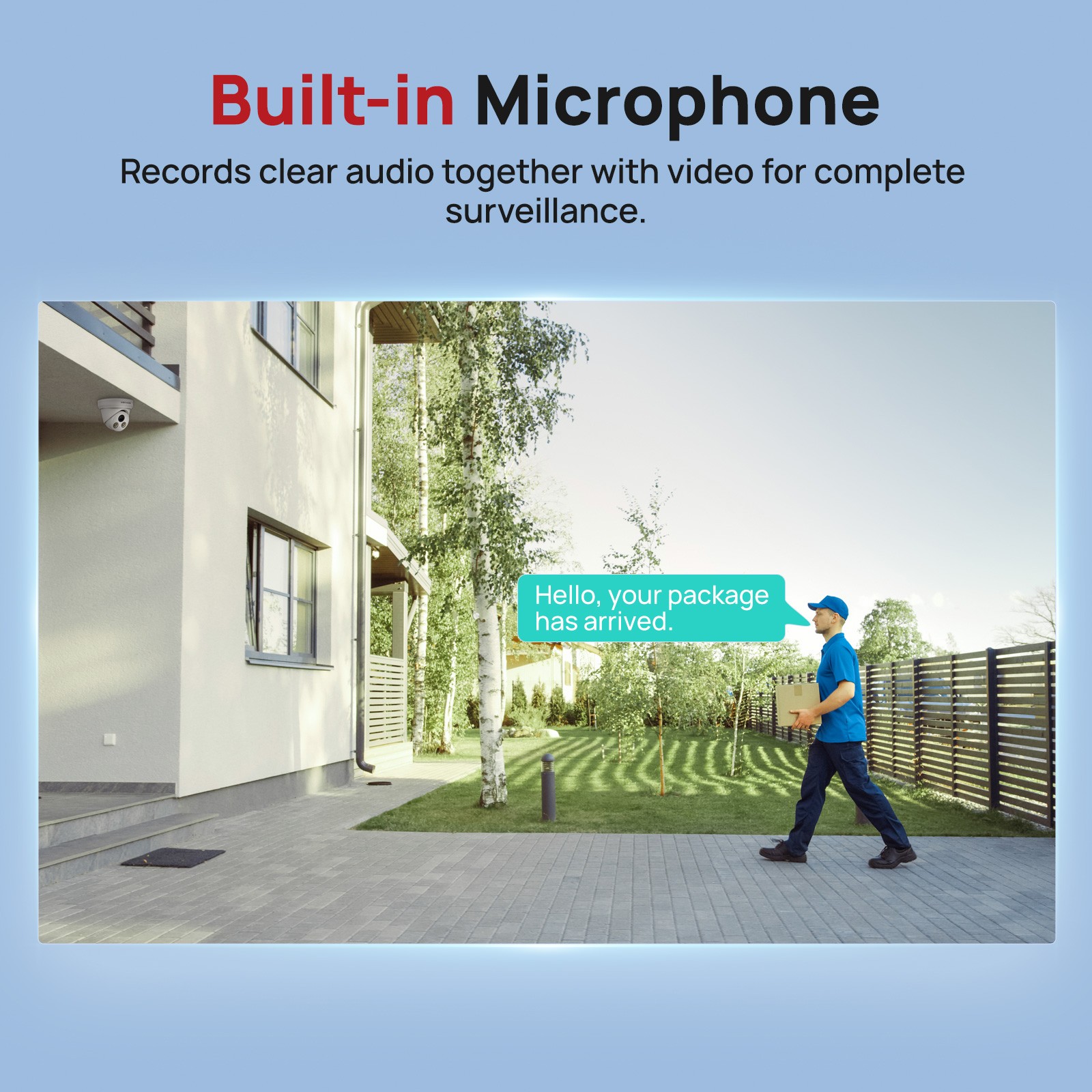 Vikylin SmartFind 16CH 16 POE NVR CCTV System 5MP IP Camera Full Color Audio Lot