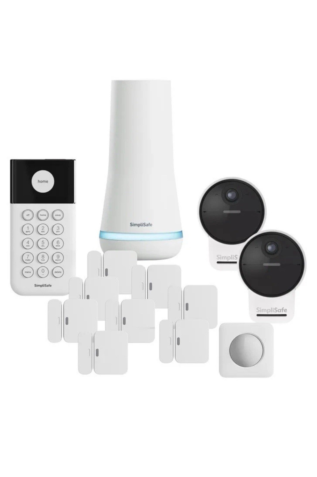 (BRAND NEW) 13-Piece SimpliSafe Security System with 2 Outdoor Camera Series 2