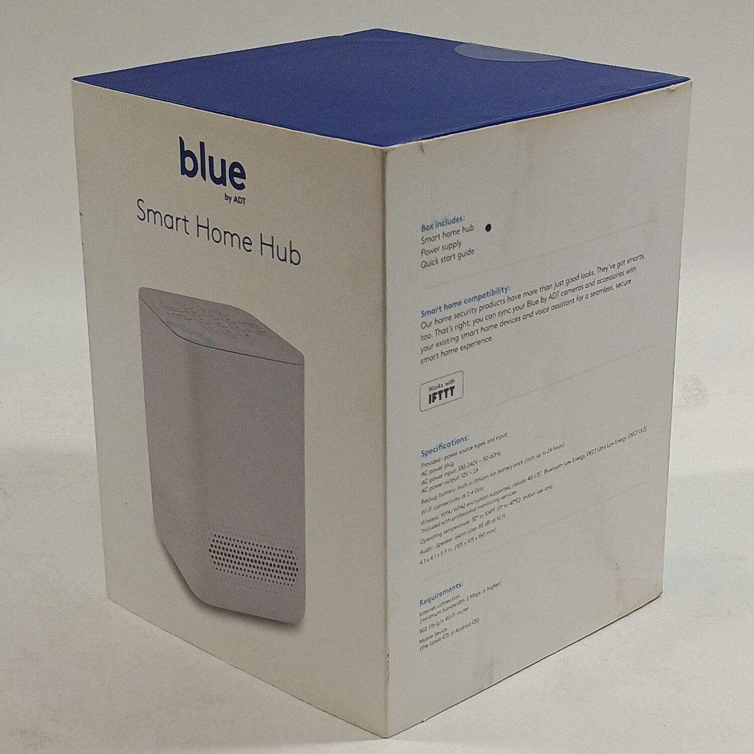 New Blue S40LR0-01 Smart Home Hub Gray Home Security Bundle S40LR0-01