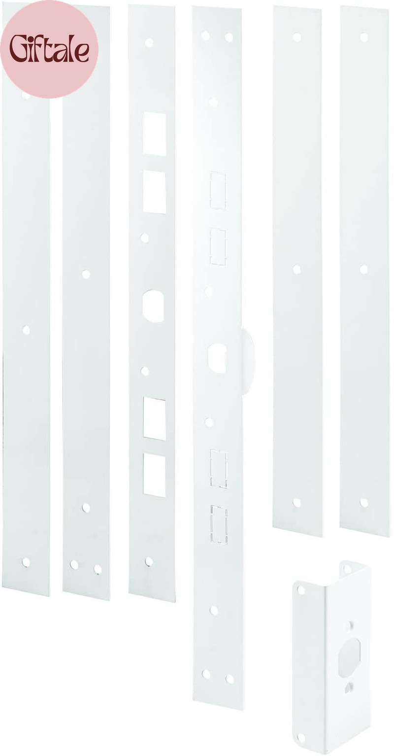 U 11026 Jamb Repair and Reinforcement Kit, 59-1/2 In. Installed, Steel Construct