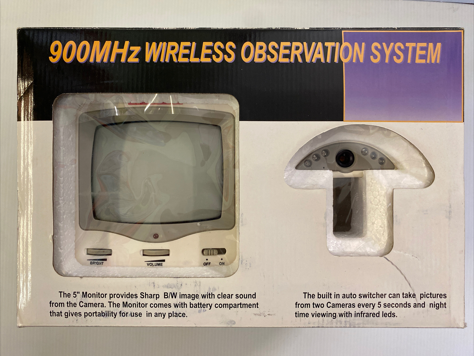 Remington – 900 MHz Wireless Observation System Model 00790 Very RARE!!!