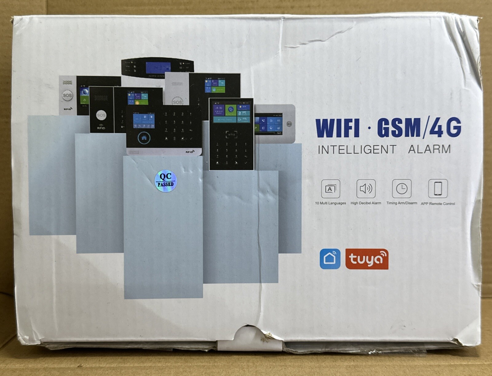 Security Alarm System Wireless Home Wifi GSM Tuya Alexa Google Motion Sensor Kit