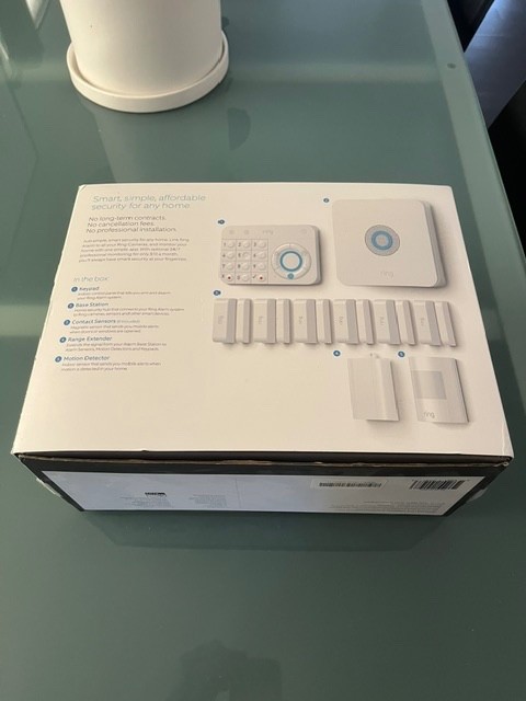 Ring Alarm Wireless Home Security 10 piece system