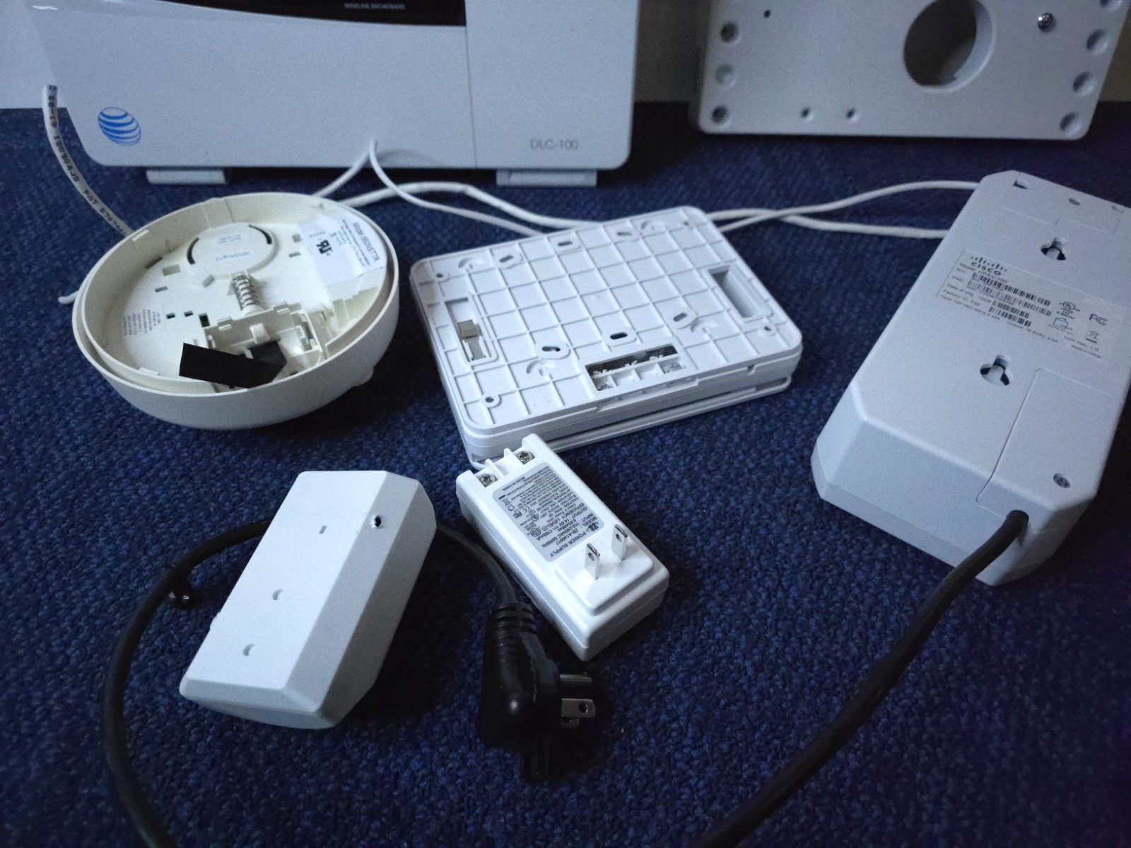DLC-100 AT&T Digital Life Hub Home Security System w/ Cisco HPAV-100 + More