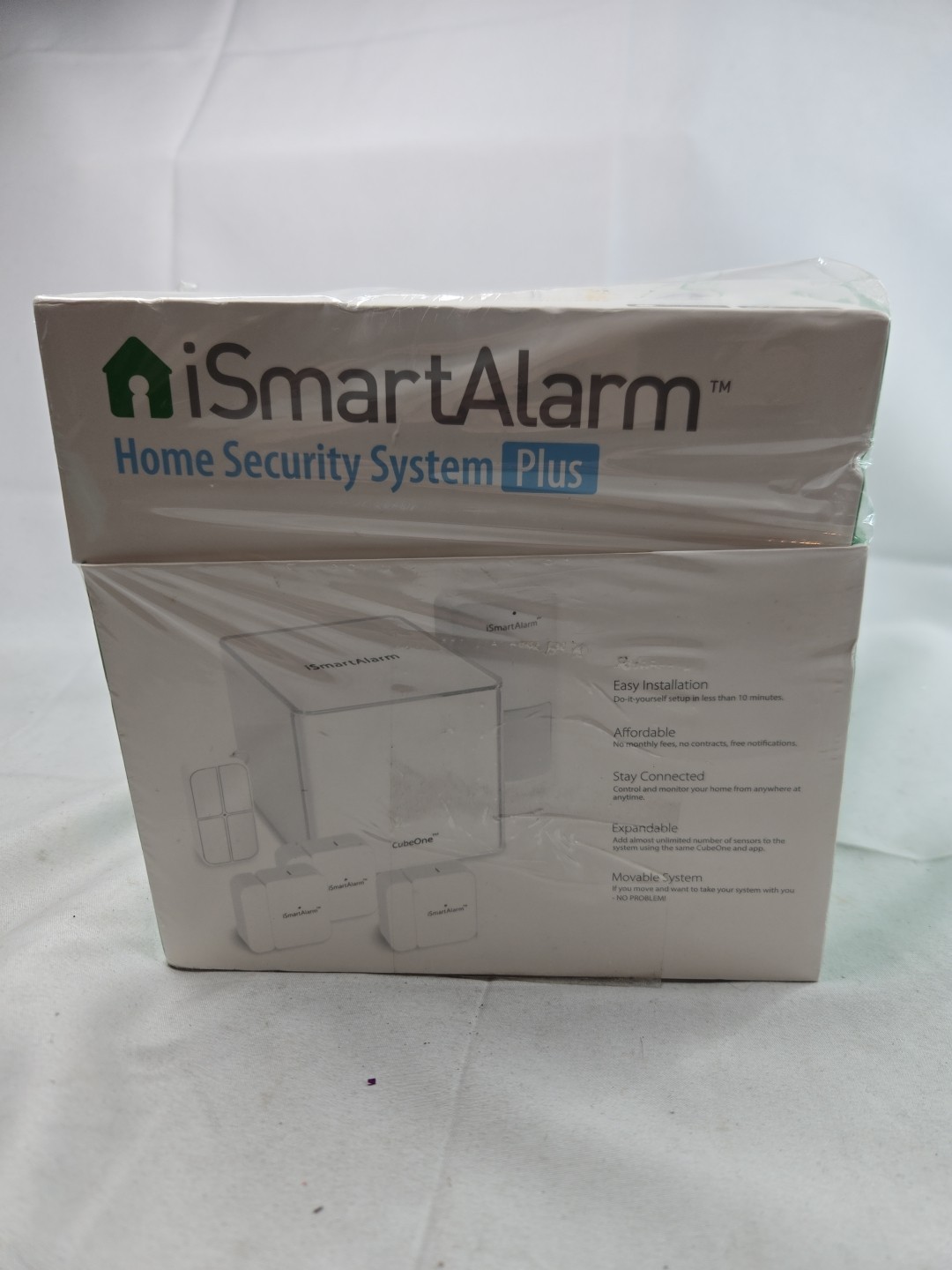 BRAND NEW iSmartAlarm iSA8 Wireless Smart Home Security System Plus Package