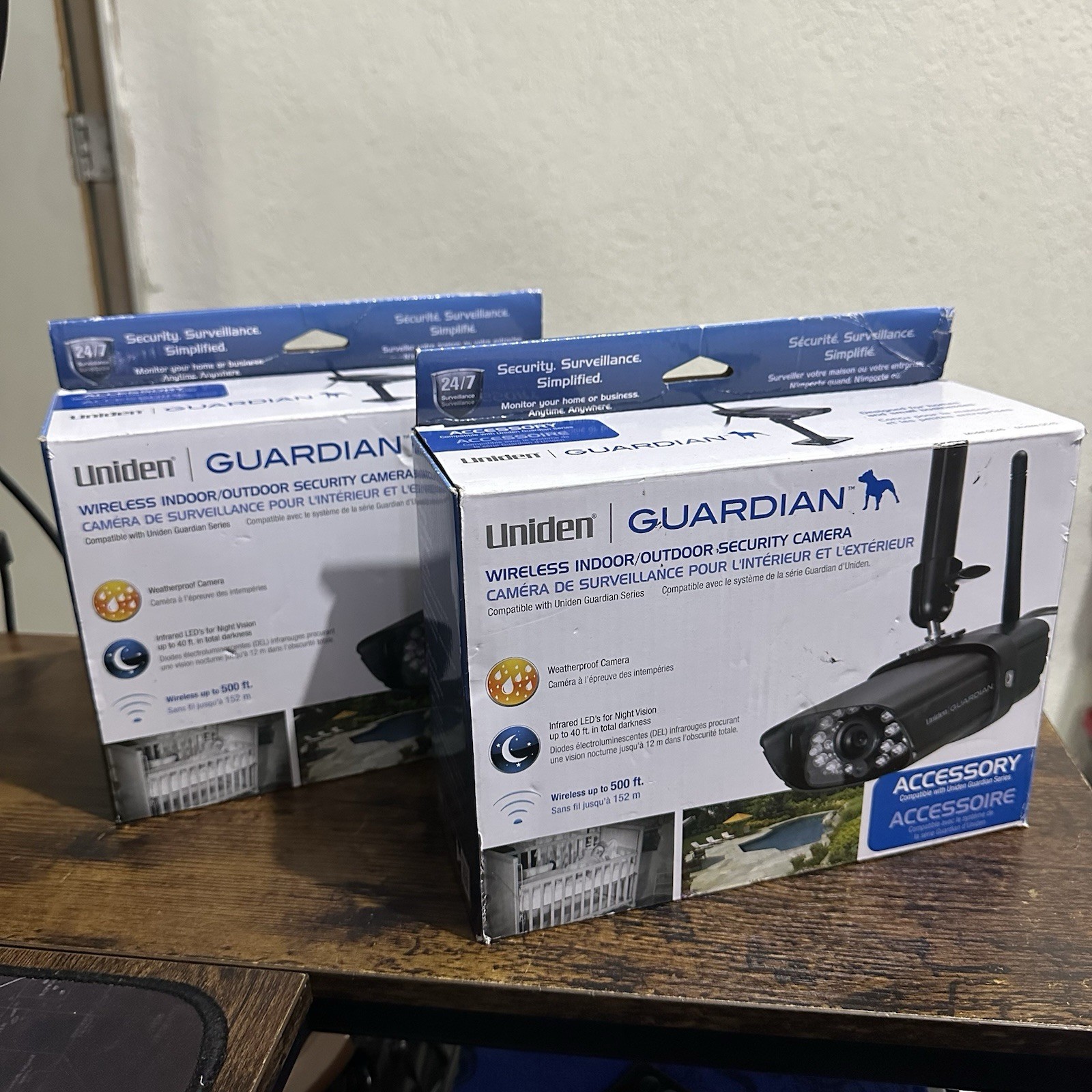 Uniden GUARDIAN GC45 Wireless Indoor/Outdoor CCTV Camera for G455 G755 G766 G955