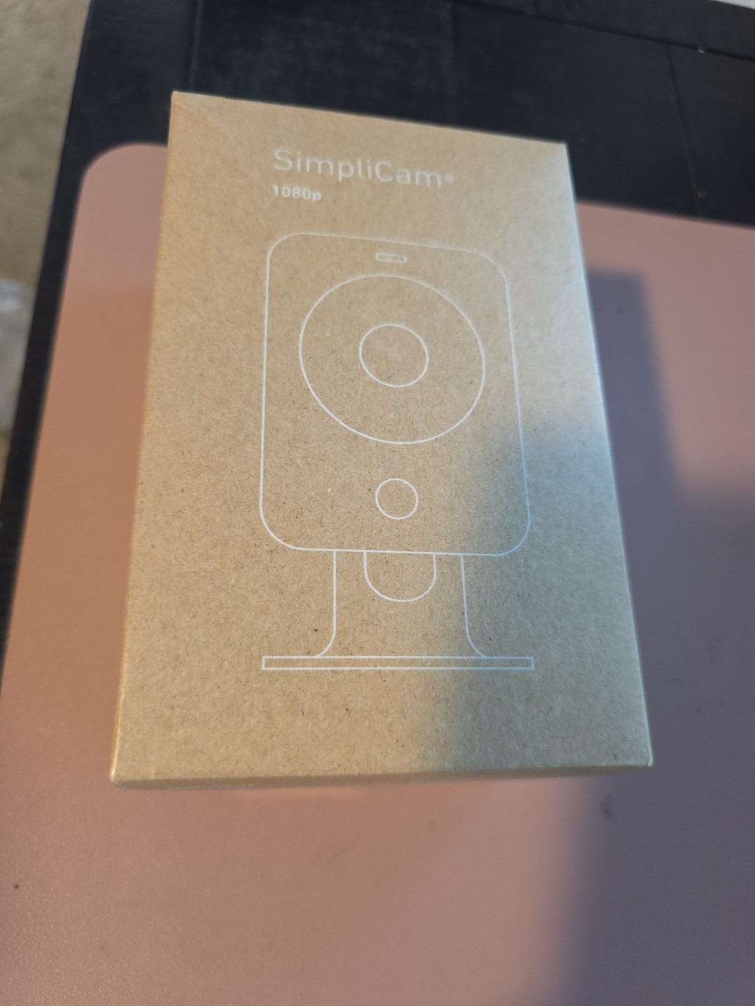 SimpliSafe SimpliCam 1080p Wireless Security Camera – Black UNTESTED-B1B