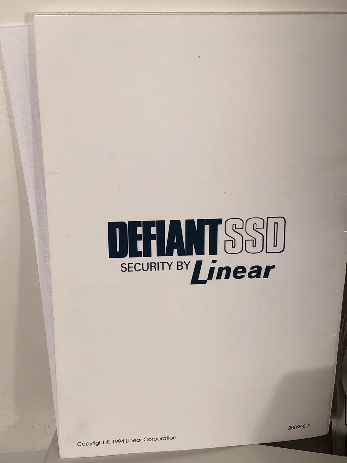 Linear Defiant 1704 SSD Security Resident System Receiver Hub Sensor Remote Pad