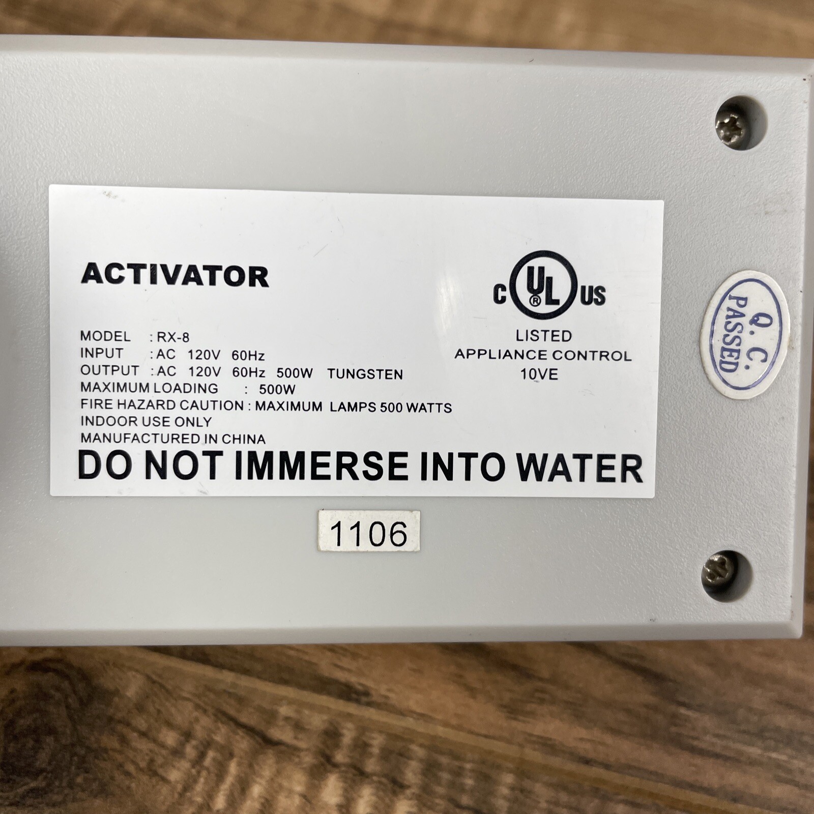 Safeguard Activator RX-8 Infrasonic Protects Home Night and Day from Intruders