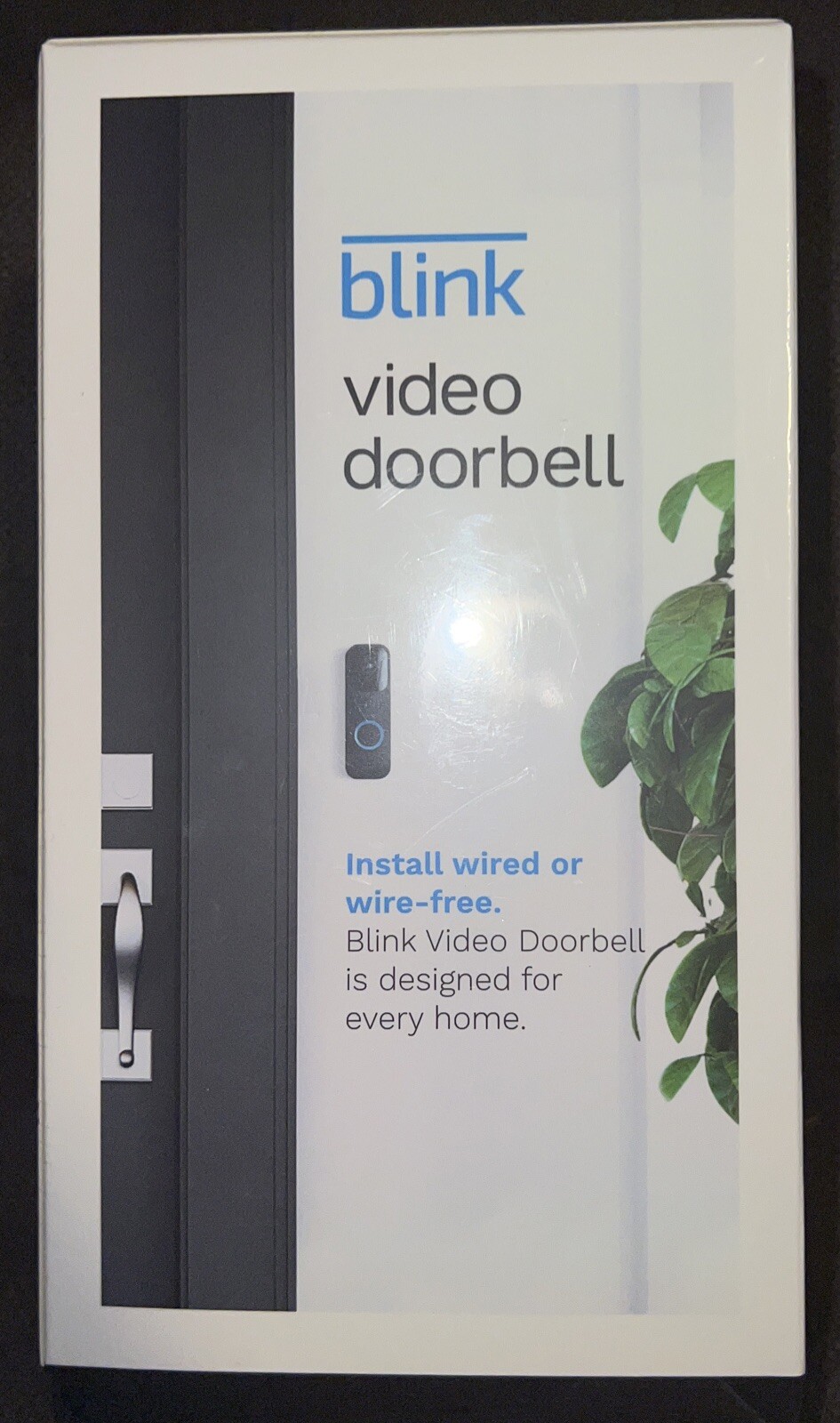 Blink Smart Video Doorbell?BLK Wired or Wireless Wi-fi Compatibility#B08SG2MS3V