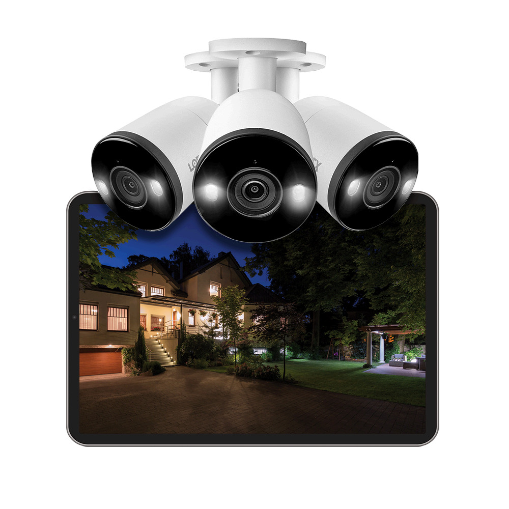 Lorex 4K Smart Deterrence NVR Security System with Fusion, Sensors