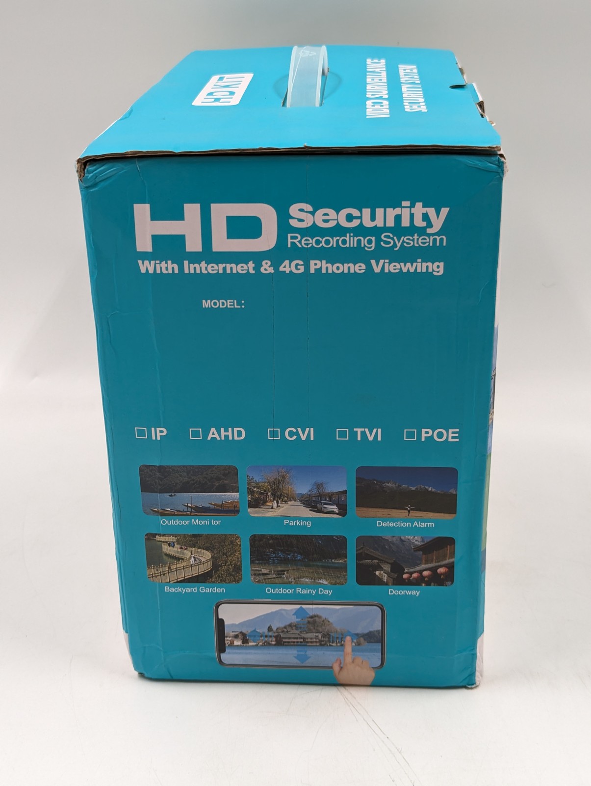 Unbranded 4K Video Surveillance 4-Camera Security System with Video Recording