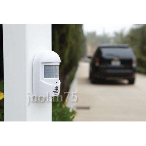 WIRELESS MOTION SENSOR DETECTOR DOOR GATE ENTRY BELL CHIME ALERT ALARM DOORBELL
