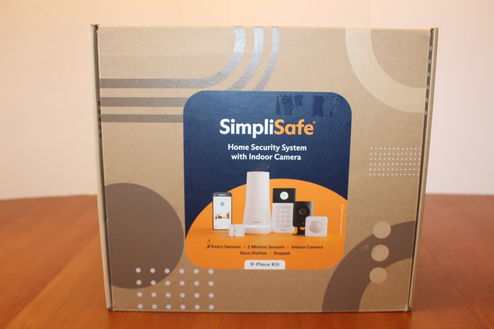 SimpliSafe Home Security System with Indoor & Outdoor Cameras – 8 Piece Kit