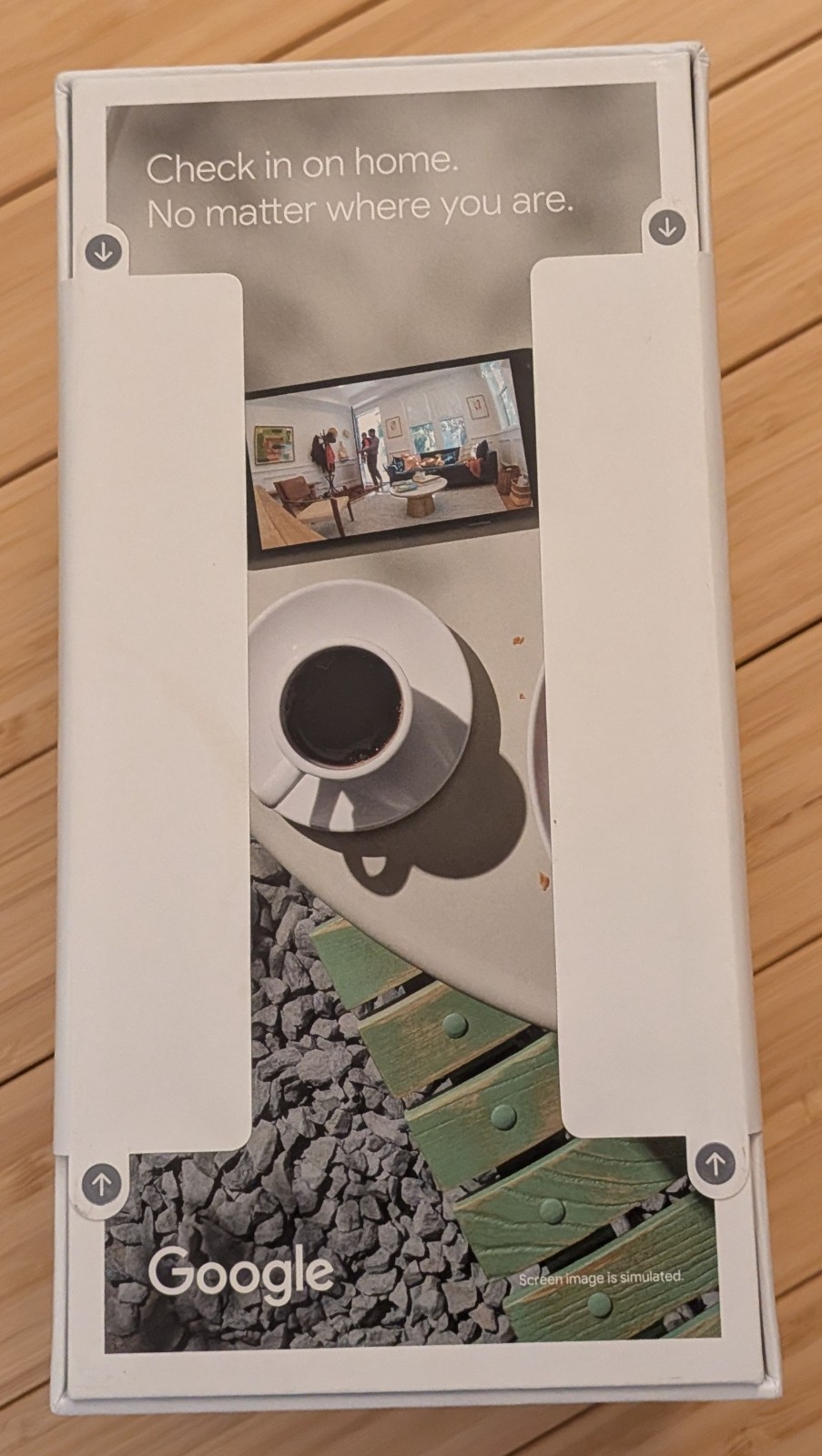 Google Nest Cam 2nd Gen Indoor Wired Security Camera Snow