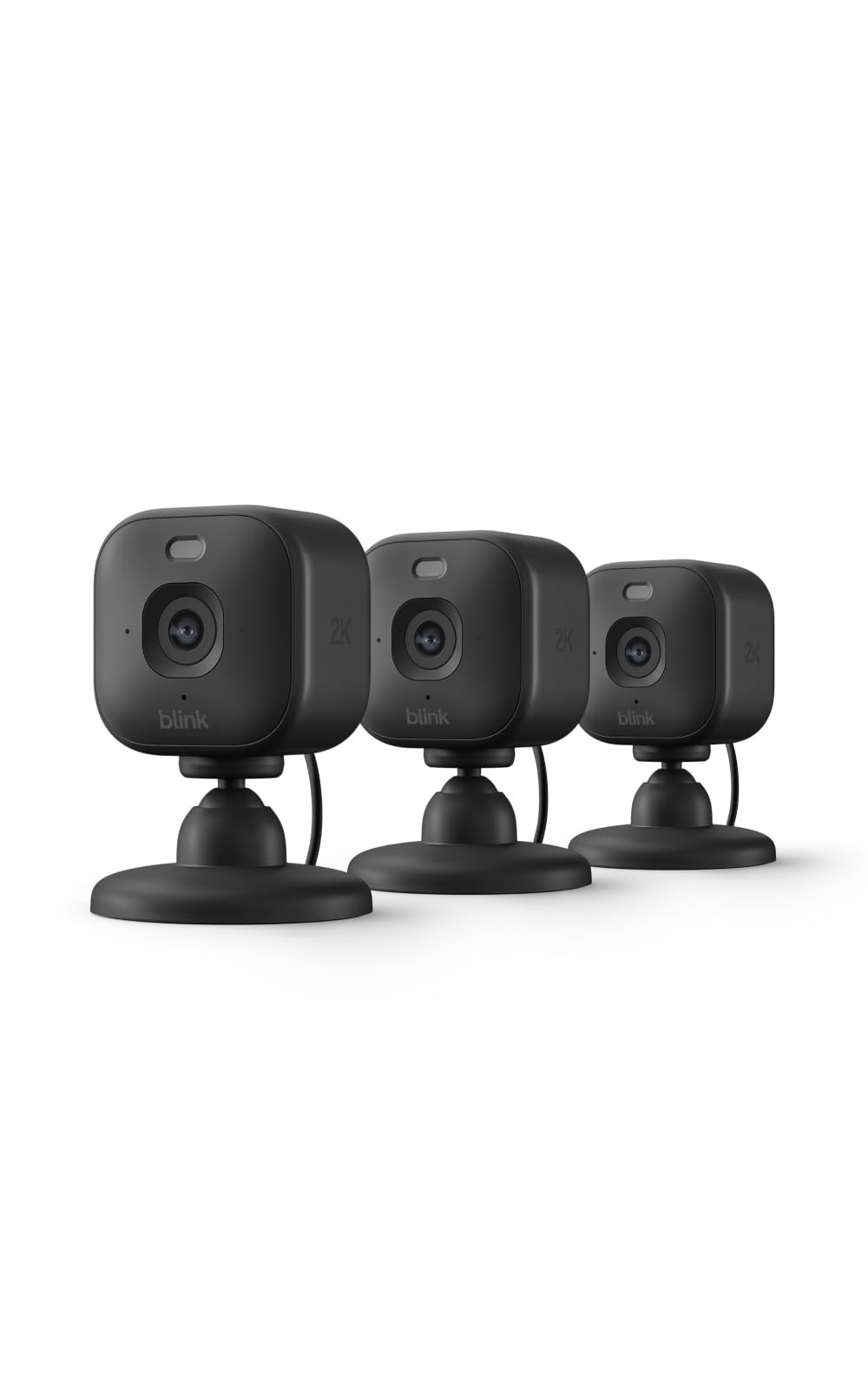 Blink Mini 2K+ Indoor Security Camera – 3 Cameras, Night Vision, Audio