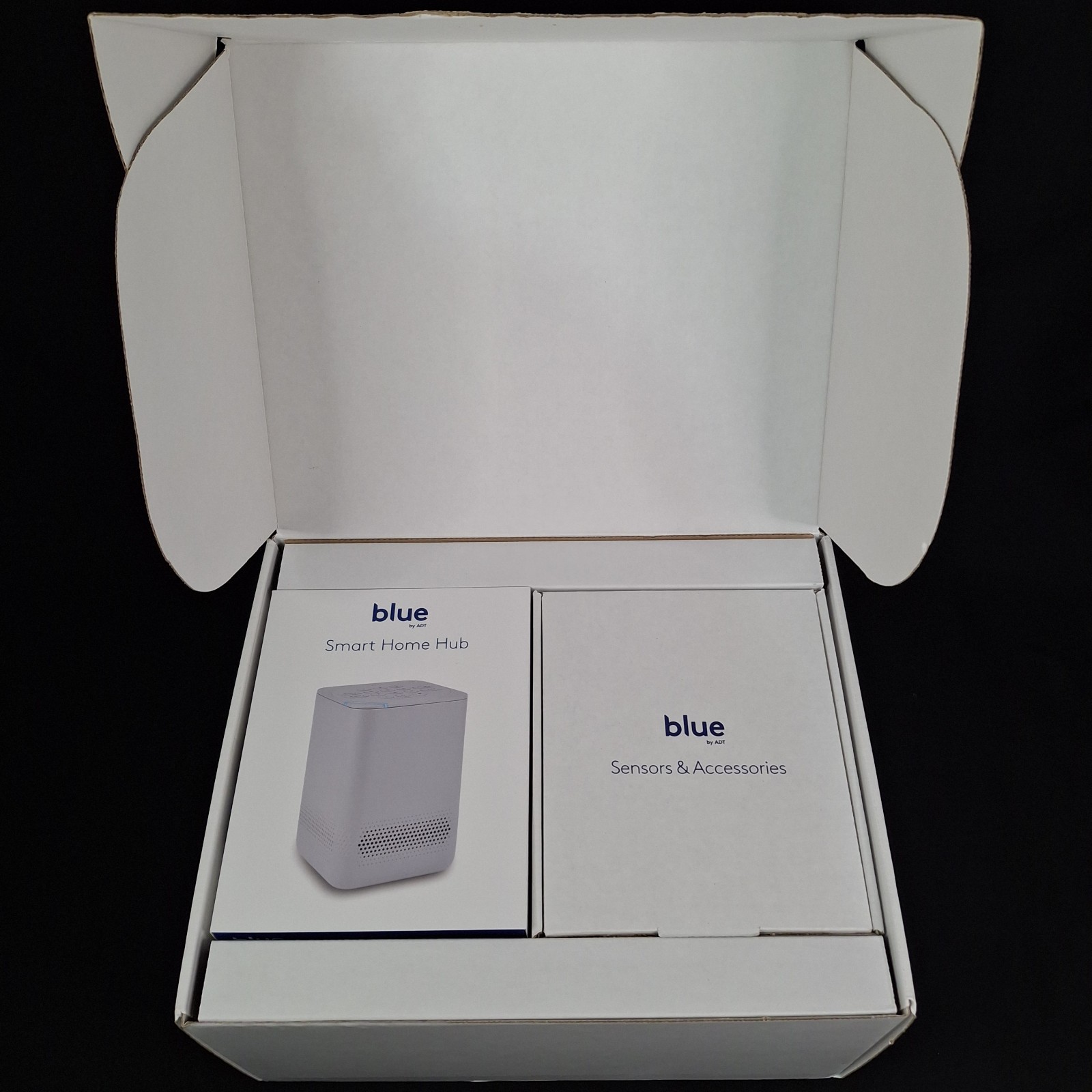 Blue by ADT Smart Home Hub Security System S40LR0-01 Hub, Nest Mini & 8 Sensors