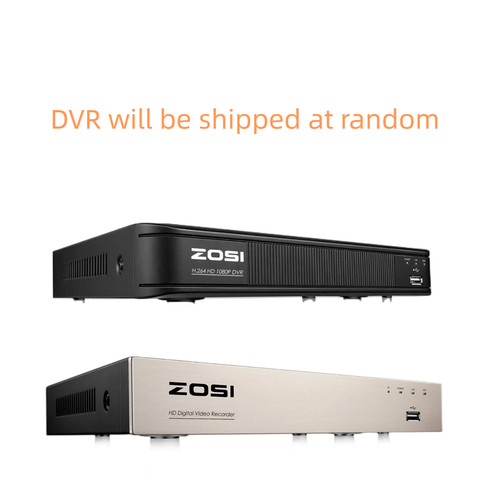 ZOSI 8CH H.265+ 5MP Lite DVR 1080P Outdoor CCTV Home Security Camera System Kit