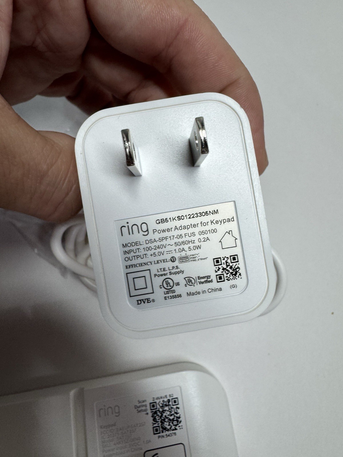 Ring Keypad (2nd Gen) for Ring Alarm Security System (5AT2S7)